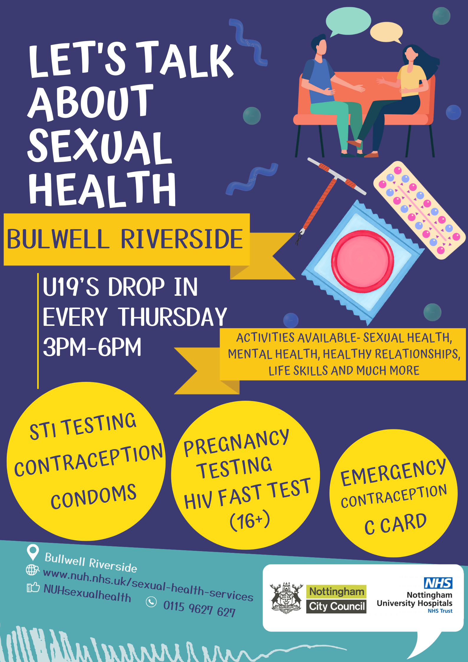 Let's Talk About Sexual Health poster